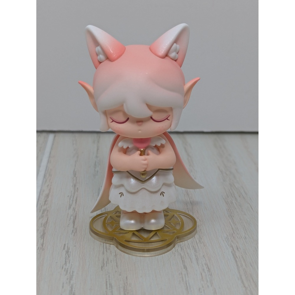 Rolife Enchanted Journey Series Summoner Pink White Fox Anime Figure